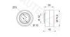 PEUGE 083044 Tensioner Pulley, timing belt
